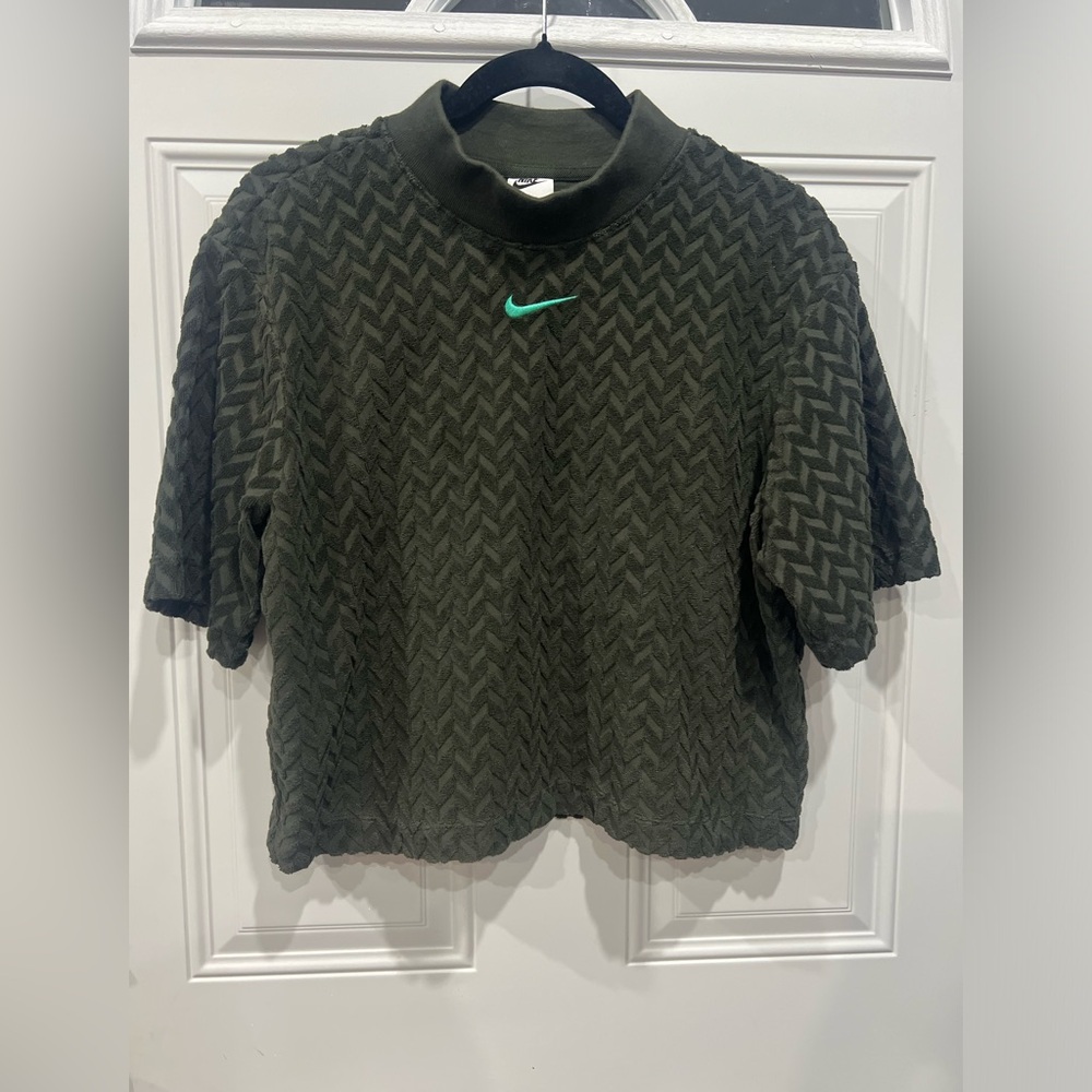Nike Olive Green Short Sleeve Tee